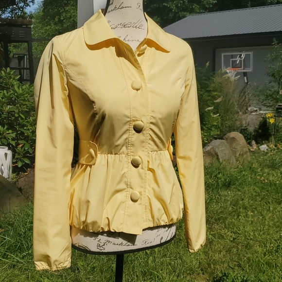 Banana Republic Jackets & Blazers - 🏷Adorable Banana Republic Creamy Yellow Jacket XS